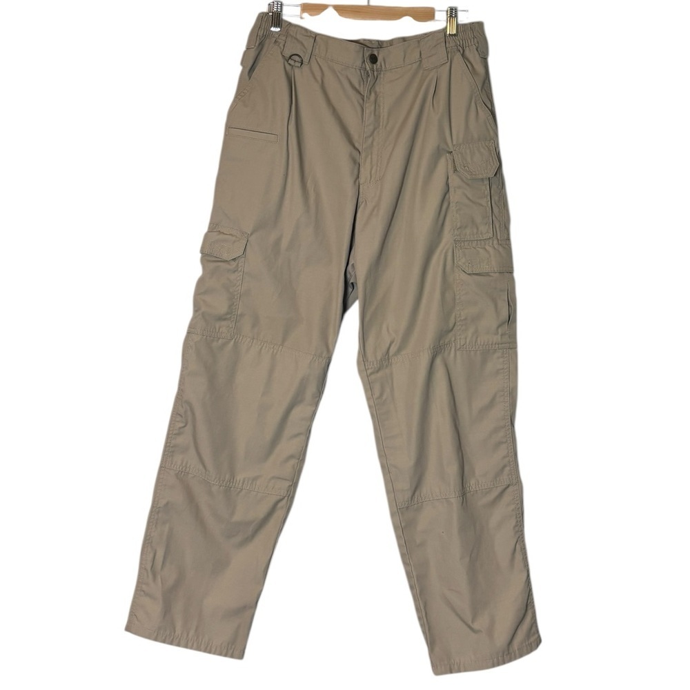 5.11 Tactical Men's Taclite Pro Ripstop Cargo Pants Khaki/Tan Size 36/32